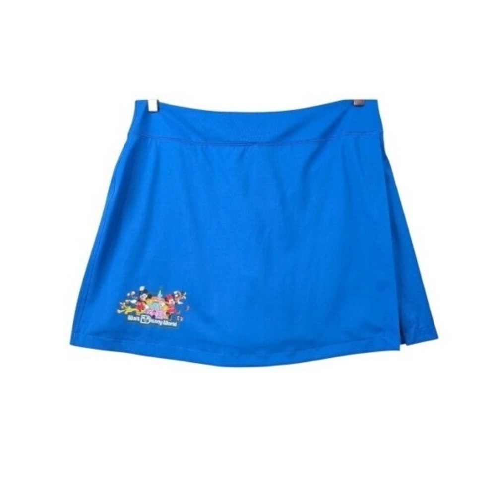 Disney Parks Womens XL Blue Play in the Park Walt Disney World Active Skort